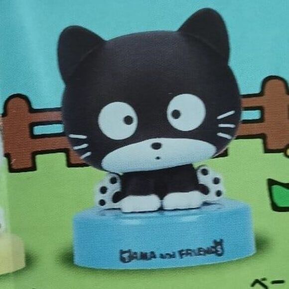 Tama and friends black cat Shaky head figurine - Picture 2 of 10